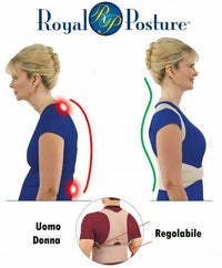 Posture Corrector Royal Posture Brace Shoulder Back Support Belt for Men