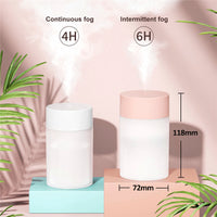 260ml Ultrasonic Humidifier with Aroma Diffuser & Night Light