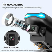E99 Pro Drone Foldable HD Dual Camera Aerial Photography Quadcopter Altitude