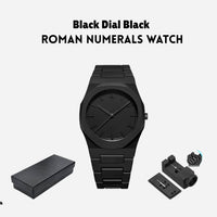 Arabic Watch Men's Quartz Watch Business Style Simple Design Wristwatch