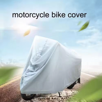 Motorcycle Clothing Peva Single Layer Rainproof Sunscreen Bicycle Cover