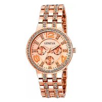 Geneva Luxury Ladies Women Fashion Watches