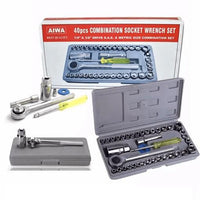 Aiwa 40 PC Tool Kit Set and Socket Wrench