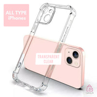 Transparent Reinforced Coners Bumper Tpu Straight Border Defense Case for