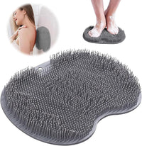 Foot Scrubber for Shower 25 X 30 Cm, Silica Gel Shower Foot Scrubber, Shower