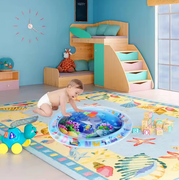 Baby Inflatable Water Mat, Water Play Mat, Baby Toys Activity Mat, Aquarium